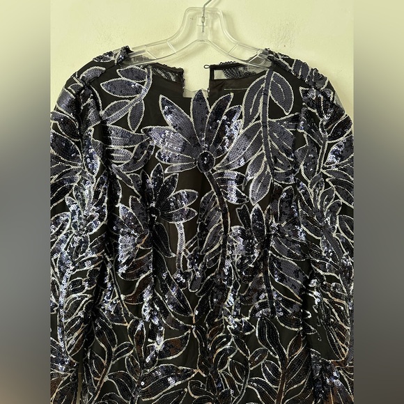Milly
Scottie Floral Sequined Minidress dress size 10 - Picture 9 of 12